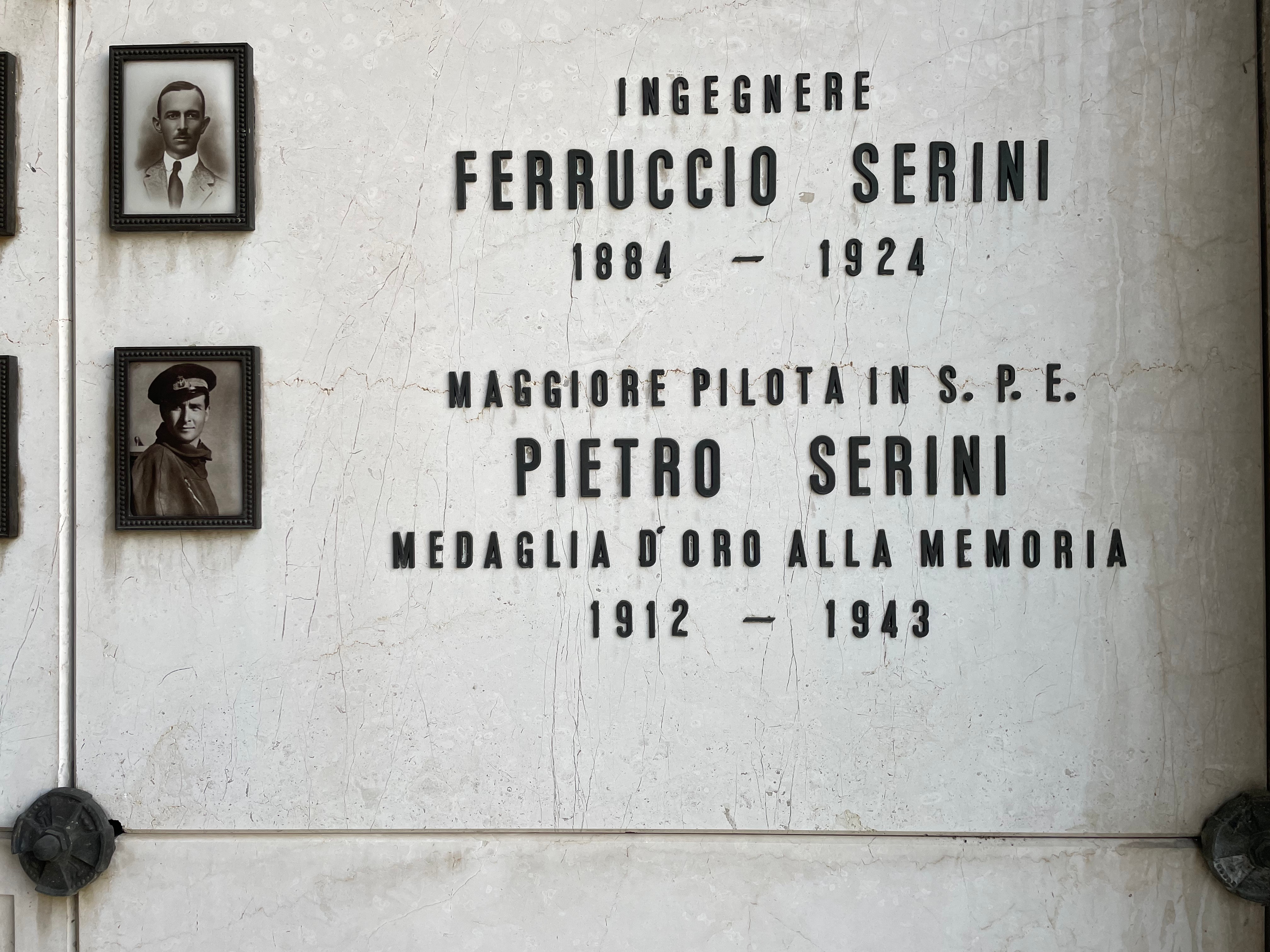 Maggiore Pietro Serini.